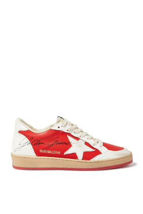 Ball Star Signature Leather Sneakers